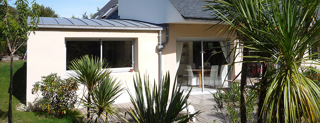 Extension de maison à Quimper
