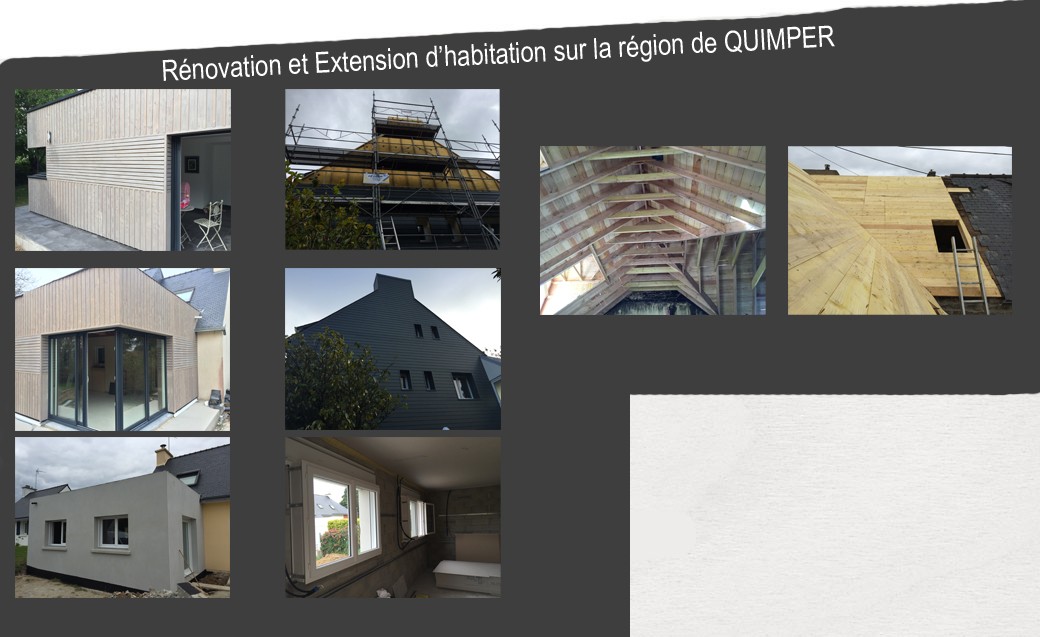 Rénovation et Extension sur la région de QUIMPER